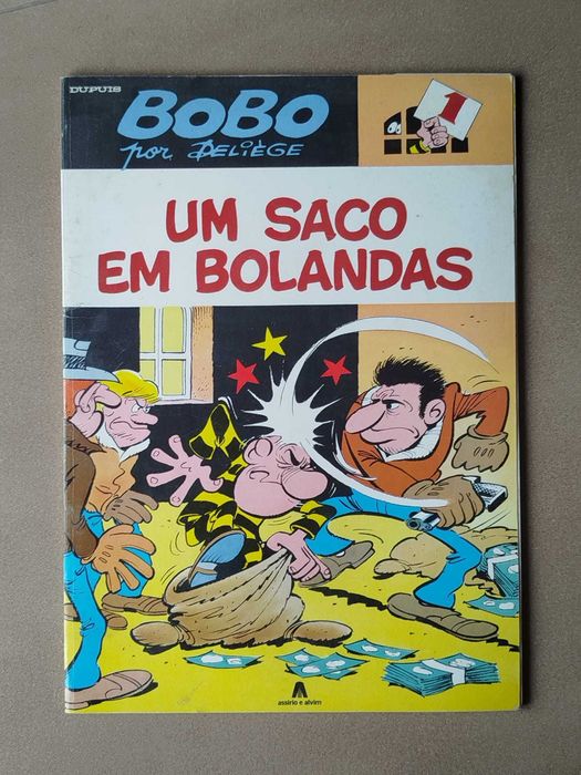 Album BD Um Saco de Bolandas por Deliége