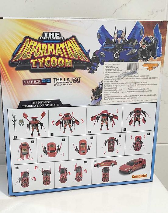 Transformer: Robô / Carro de Polícia. Deformation Tycoon