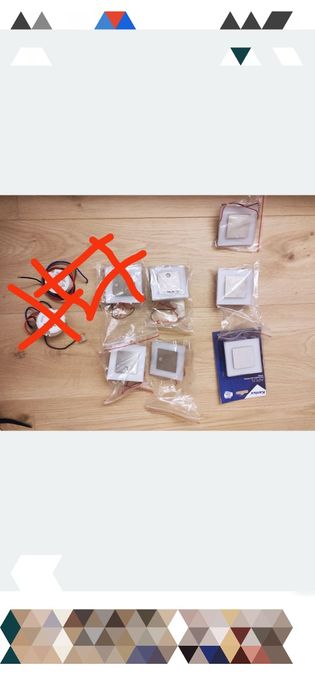 Oprawy przyschodowe LED Kanlux 12 V, czujniki,zasilacze