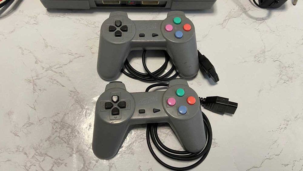 Consola retro com jogos