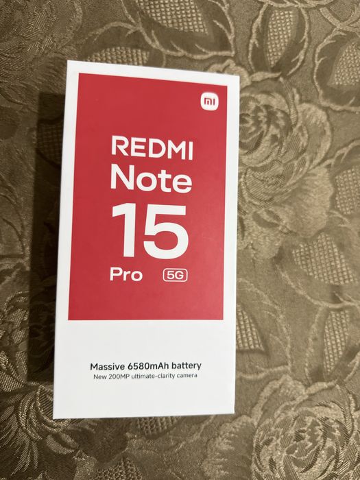 Redmi noto 15 pro