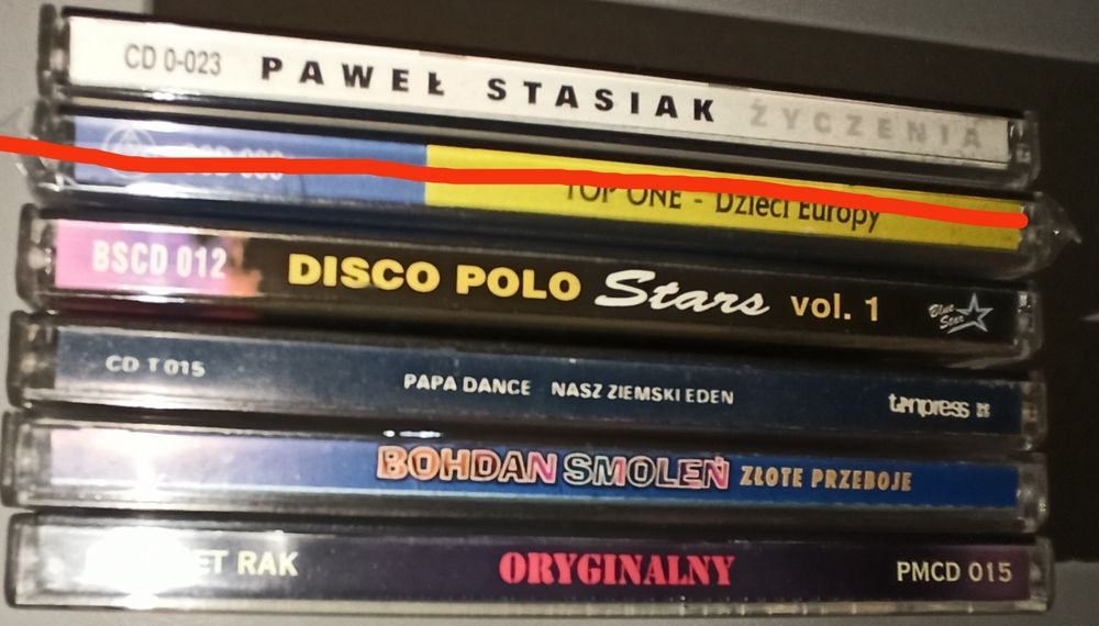 Top One Dzieci Europy Paweł Stasiak Zyczenia CD Disco Polo Polish Danc