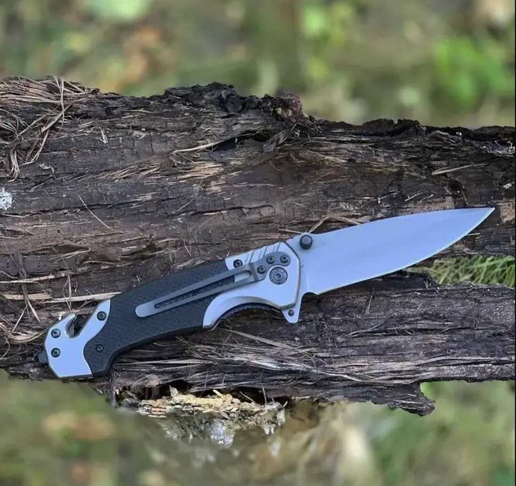 Надійний ніж складний напівавтомат | Тактический нож складной выкидной