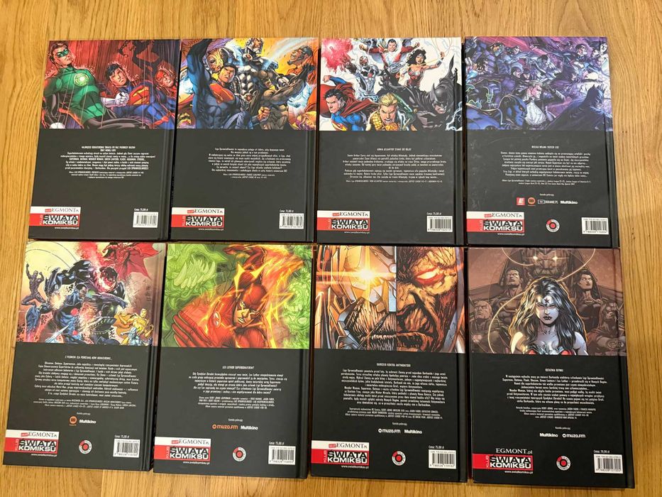 Liga Sprawiedliwości Nowe DC Comics - Komplet 8 tomów