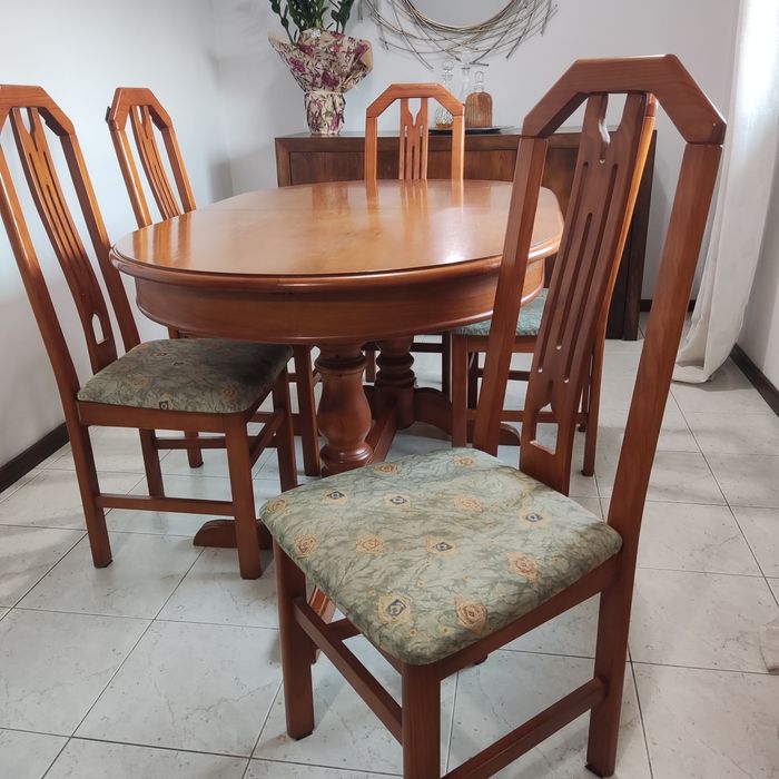 Mesa de Jantar Madeira Maciça