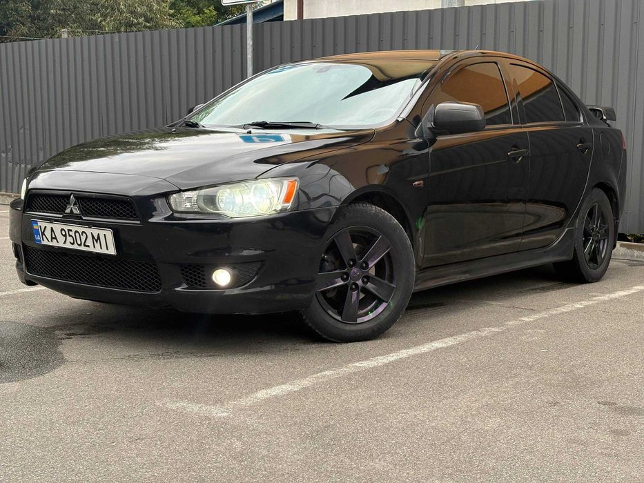 Lancer X 2.0 АКПП+ГБО чорний