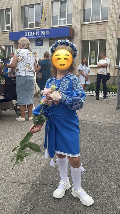 Дитяча вишиванка, сукня вишита дитяча, плаття-вишиванка, вишивана сукня, вишиванка для дівчинки