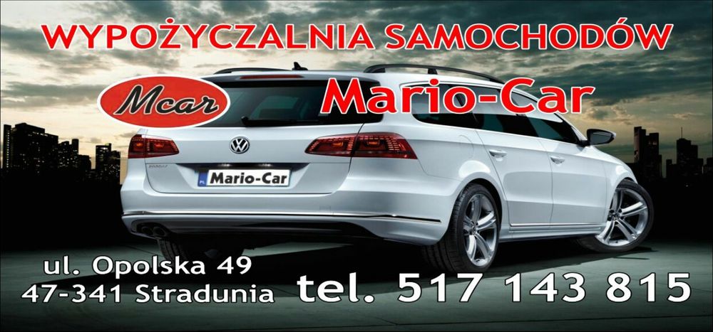 Wypożyczalnia, wynajem samochodów