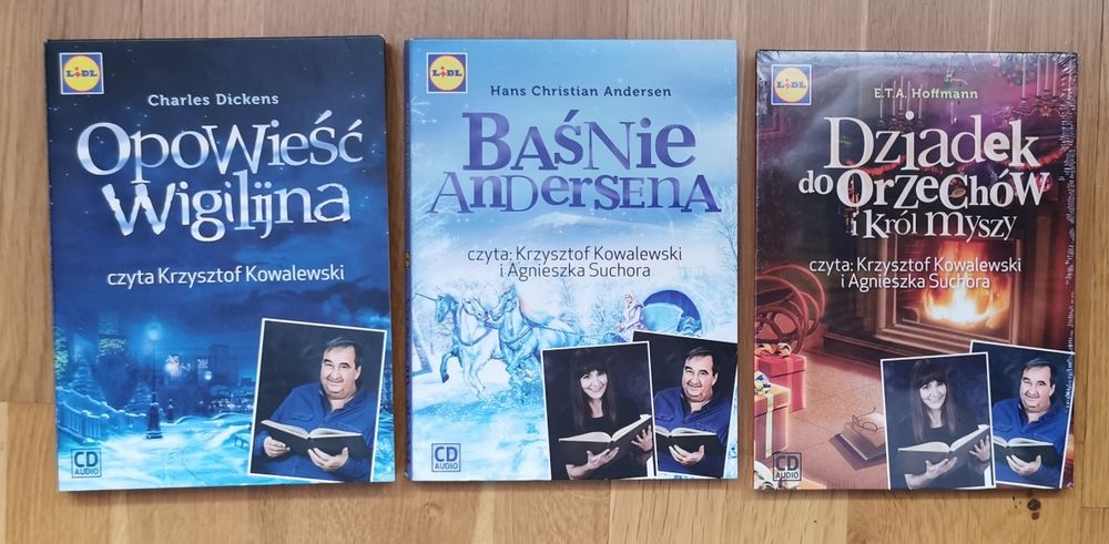 Dziadek do Orzechów i Król Myszy-audiobooki. 3 szt.