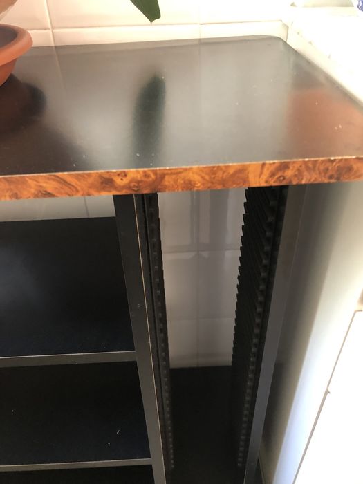 Movel porta  Cds preto