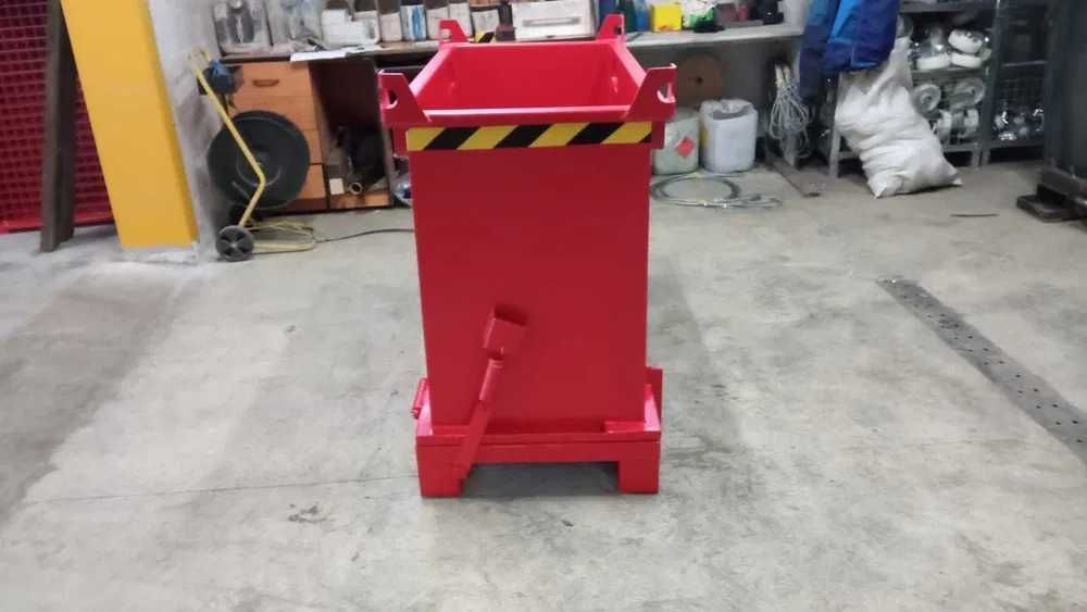 Kontener PMDB LIGHT 500L otwierane dno, lekki -CENA HIT