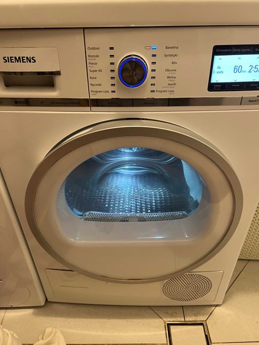 Suszarka Siemens IQ800 - Sprawna. czynnik do uzupełnienia lub na części