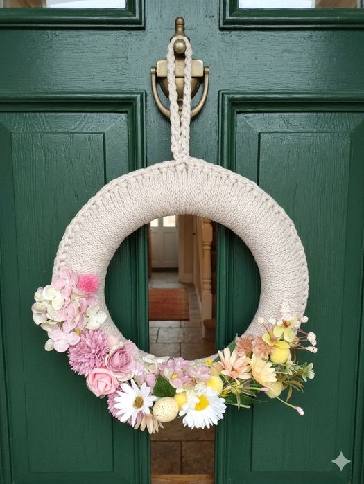 Wianek wiosenny - hand made