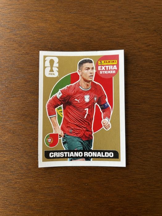 Sticker Ronaldo Gold