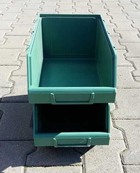 Skrzynka pojemnik magazynowy kuweta organizer warsztatowy regałowy