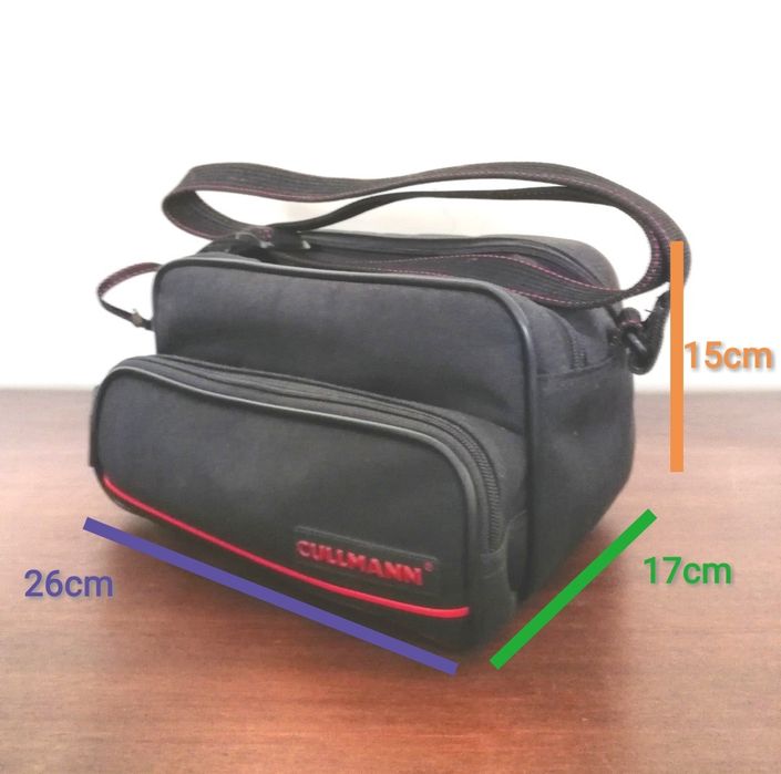 Bolsa/Saco da Cullmann para câmara, dos anos 90