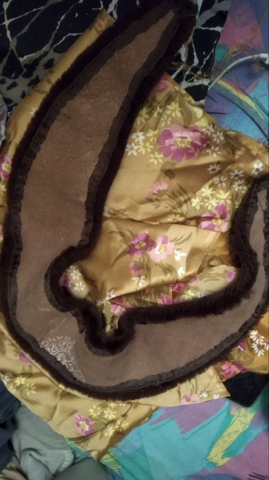 Натуральный мех цигейка опушка капюшон ворот