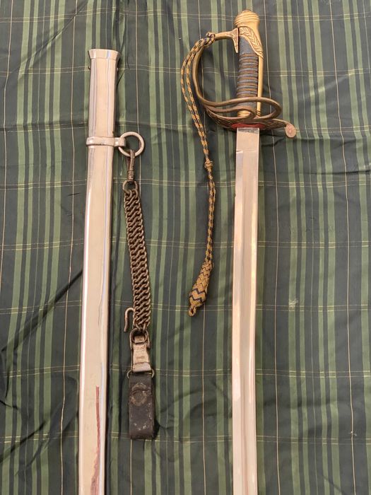 Espada de oficial, séc. XIX