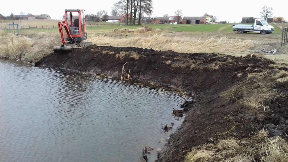 Usługi minikoparką