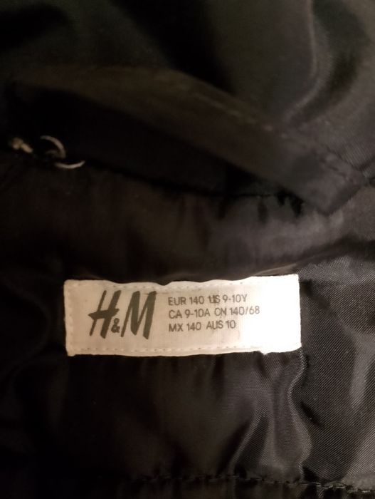 Kurtka płaszczyk chłopiec  140 H&M