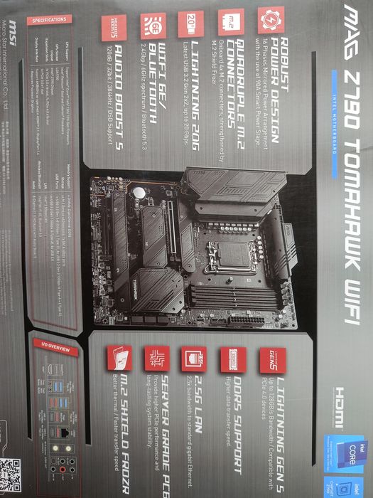 MSI MAG Z790 Tomahawk WiFi DDR5gwar.