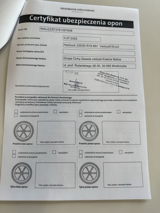 Opony Hankook Ventus S1 Evo2 SUV 4 szt.