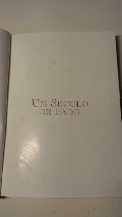 Livro - Um Século de Fado
