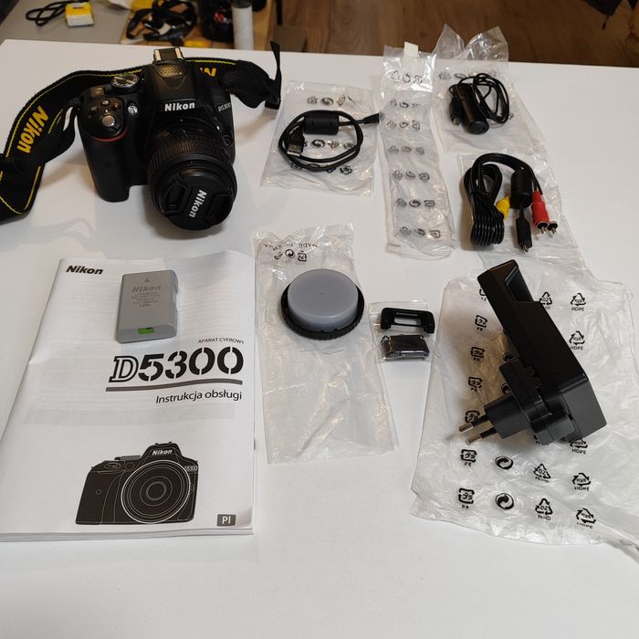 Nikon D5300 + obiektyw 18-55