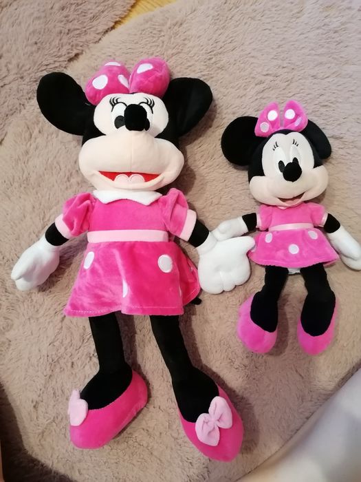 Mysza Minnie duza i mała jak nowa