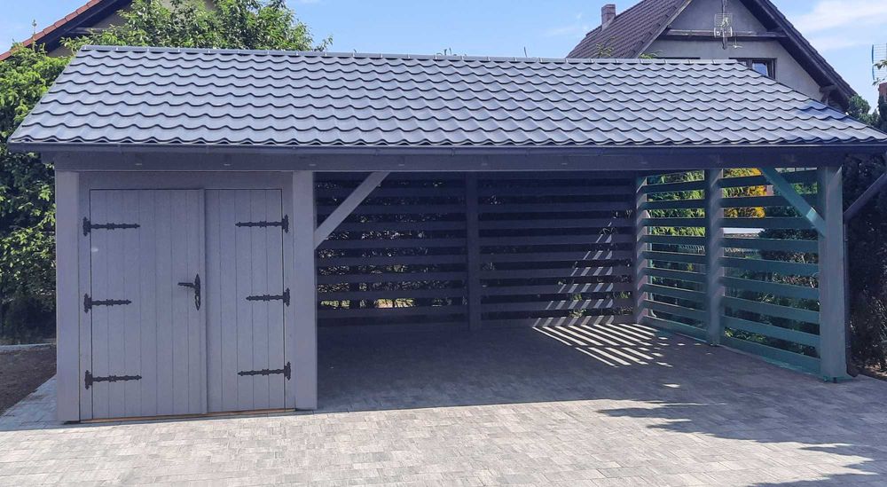 Wiata 7,3 x 5 m / Montaż w cenie