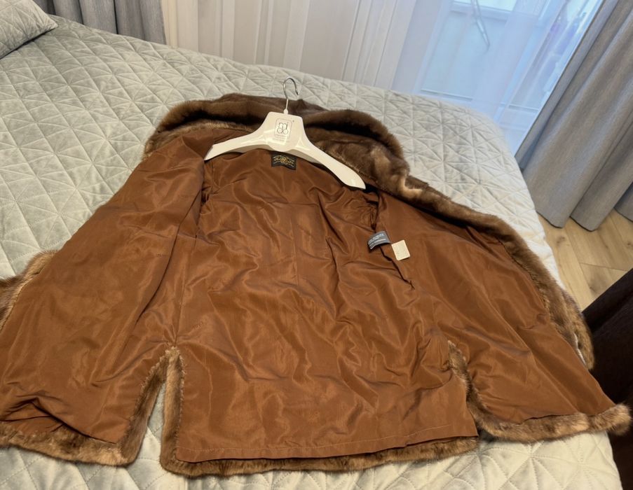 шуба  з натуральної норки