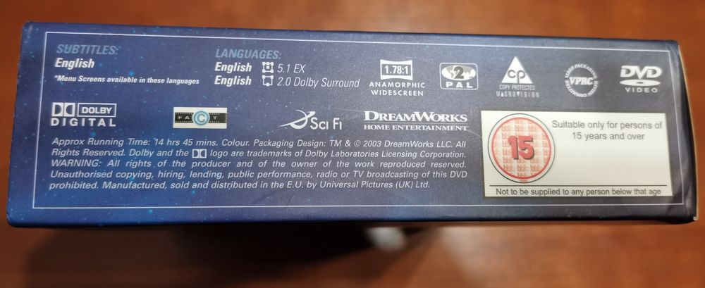 Steven Spielberg Série TV Taken Digipack com 6 discos