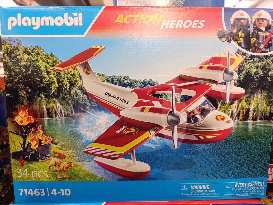 Playmobil hidro avião novo