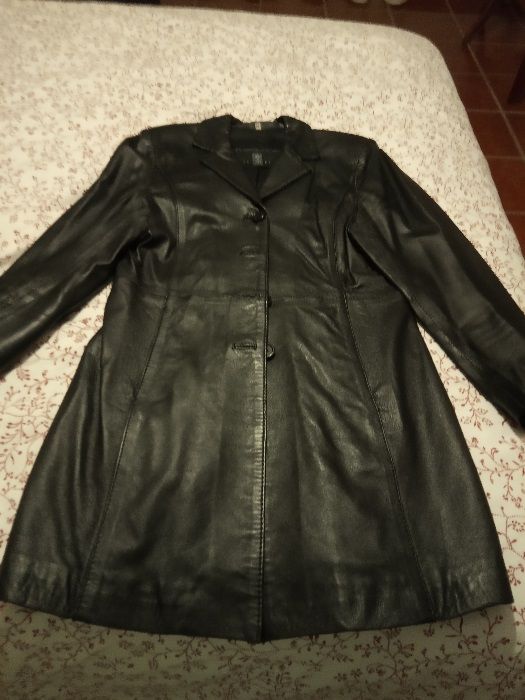 vendo casaco de senhora em pele genuina