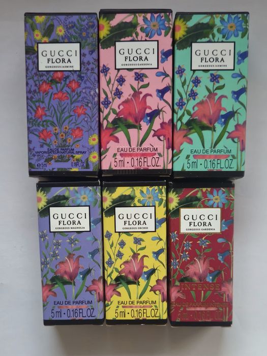 6 mini perfum flora