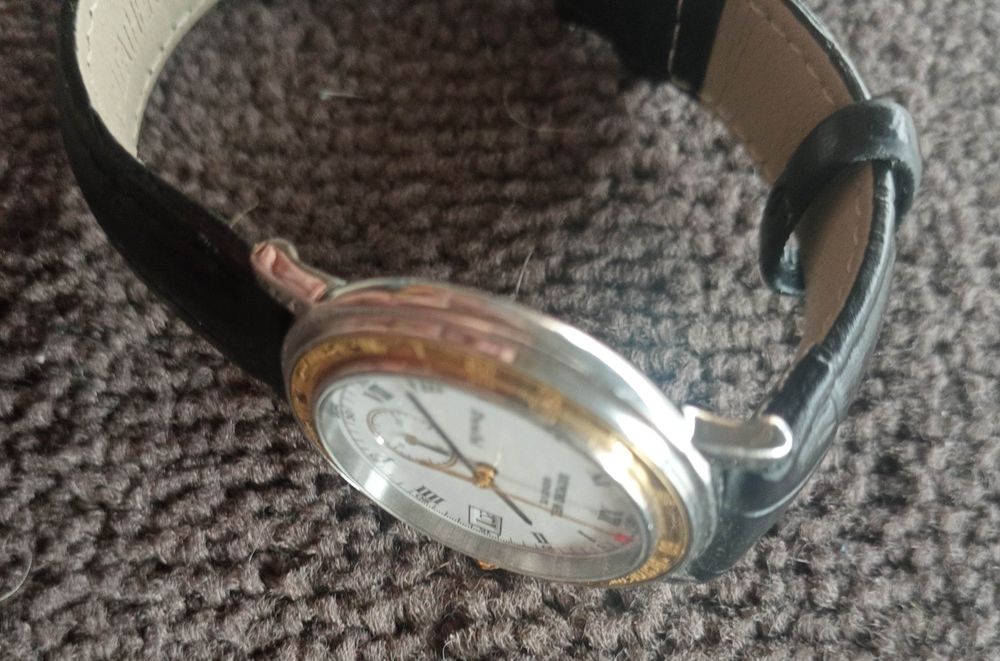 Relógio Raymond Weil Parsifal Cronógrafo em aço e ouro