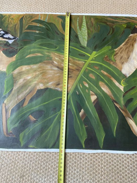 Várias telas em óleo,pintado á mao e assinadas,Novo