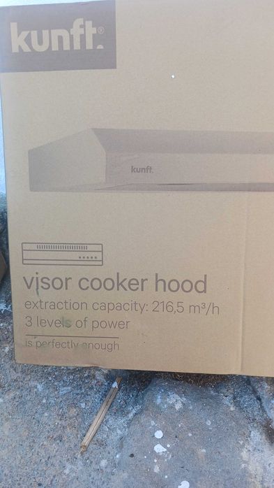 Exaustor cozinha 216,5m3/h