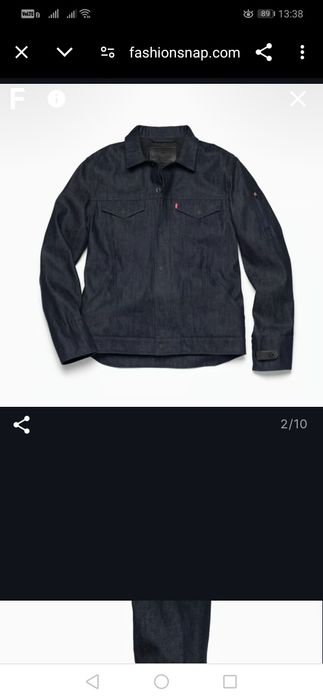 Commuter от  LEVI'S® TRUCKER С JACQUARD™ ОТ GOOGLE. Оригинал. Флешка