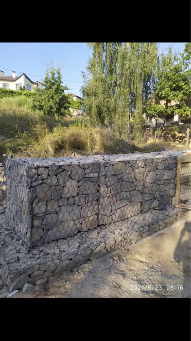 Габіони габіон сітка геотекстиль сітка для габіонів Габионы сетка