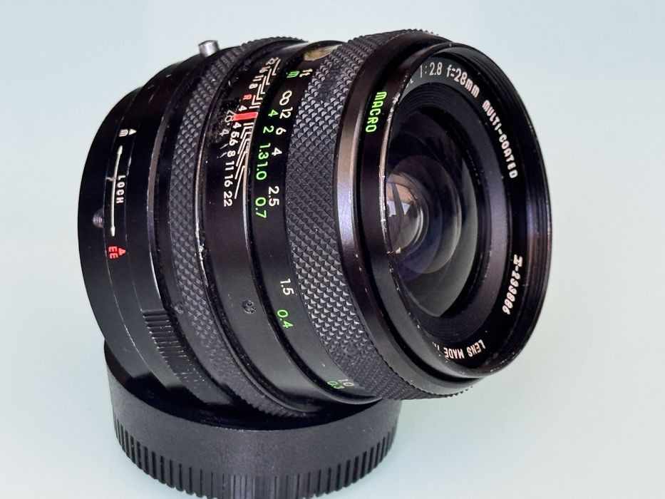 Обʼєктиви мануальні : Nikon, Sigma, Quantaray,