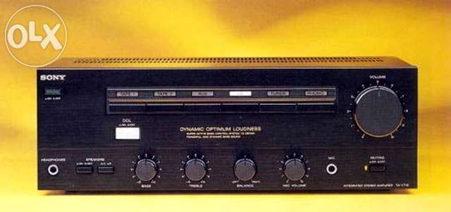 Amplificador SONY TA-710