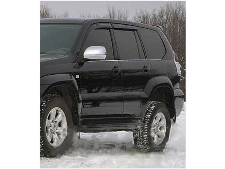 Toyota Land Cruiser Prado 120 2002-2009 рр. Вітровики (4 шт, HIC)