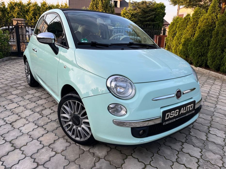 Fiat 500 Kabriolet! 0.9 turbo benzyna! Niski przebieg! 1 wlaściciel