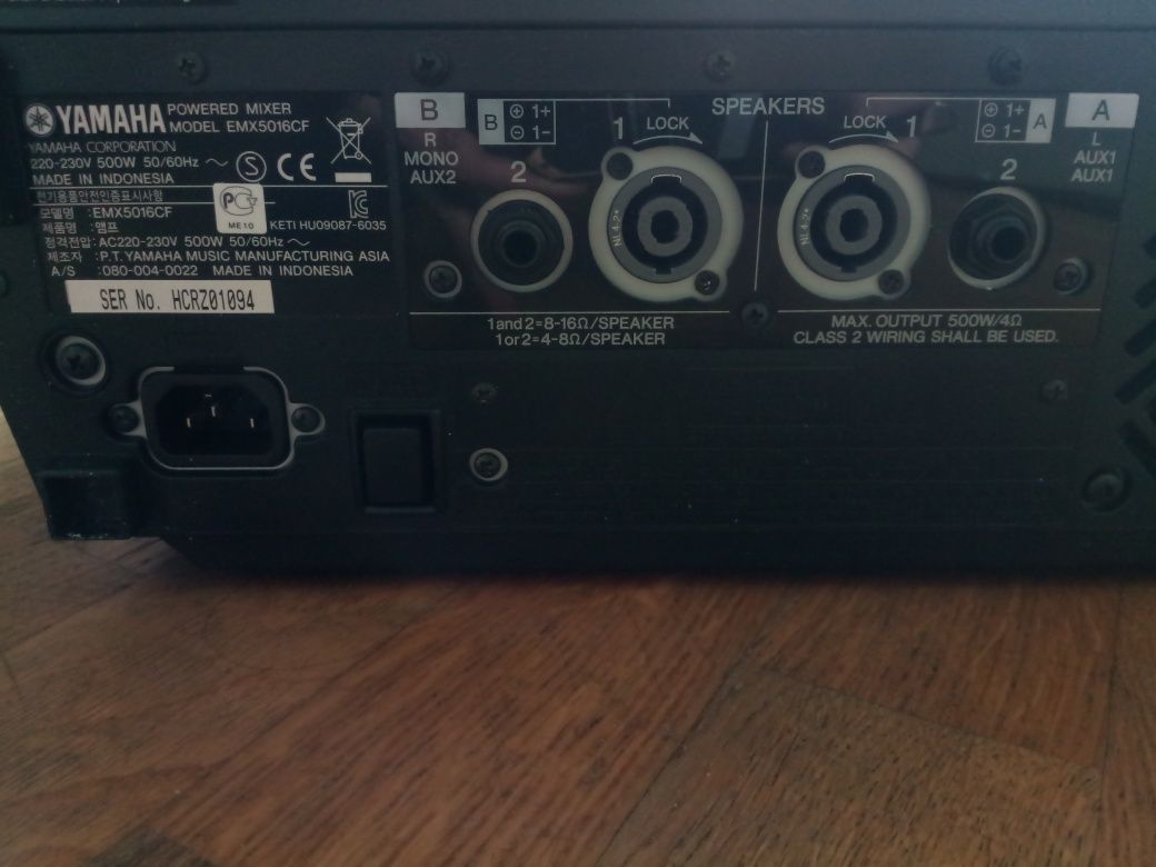 Mikser Yamaha EMX 5016 cf Wrocław Fabryczna • OLX.pl