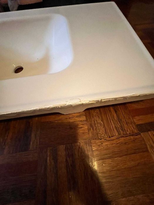 lavatório, branco, 102x49 cm