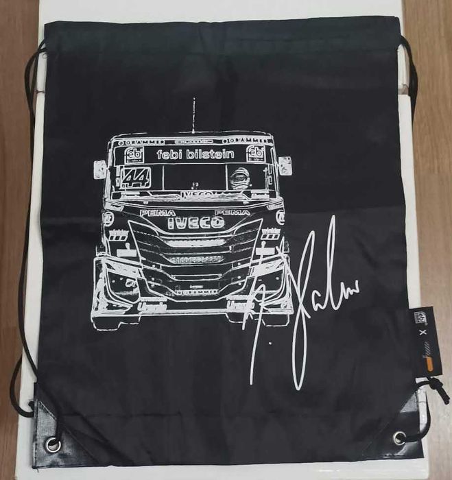 Worko-plecak z nadrukiem teamu Iveco Steffi Halm Team Schwabentruck