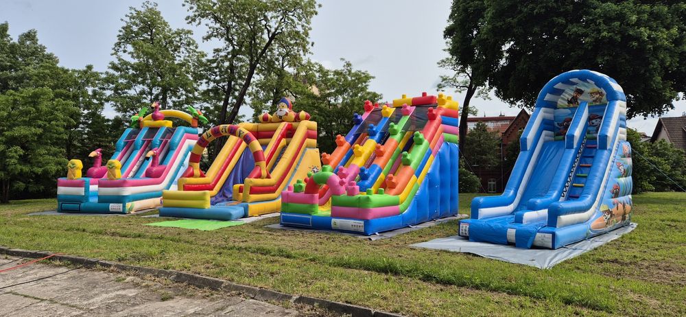 dmuchańce na wynajem dmuchana zjeżdżalnia zamki