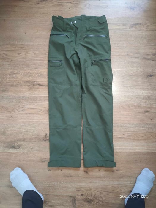 Spodnie męskie damskie unisex turystyczne S Norrona Dovre.