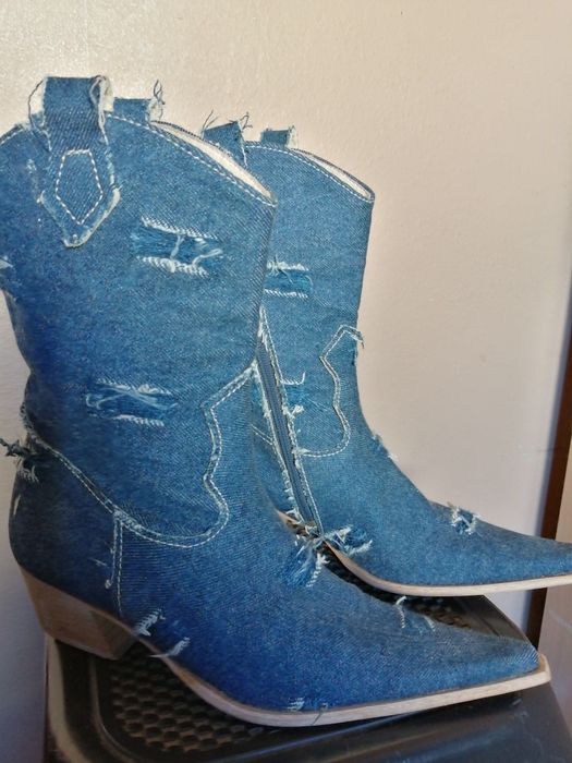 Botins de ganga senhora